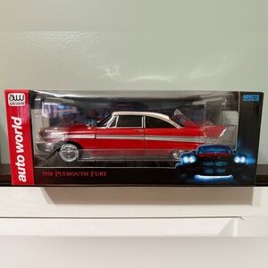 NIB 1958 Plymouth Fury Red “Christine”